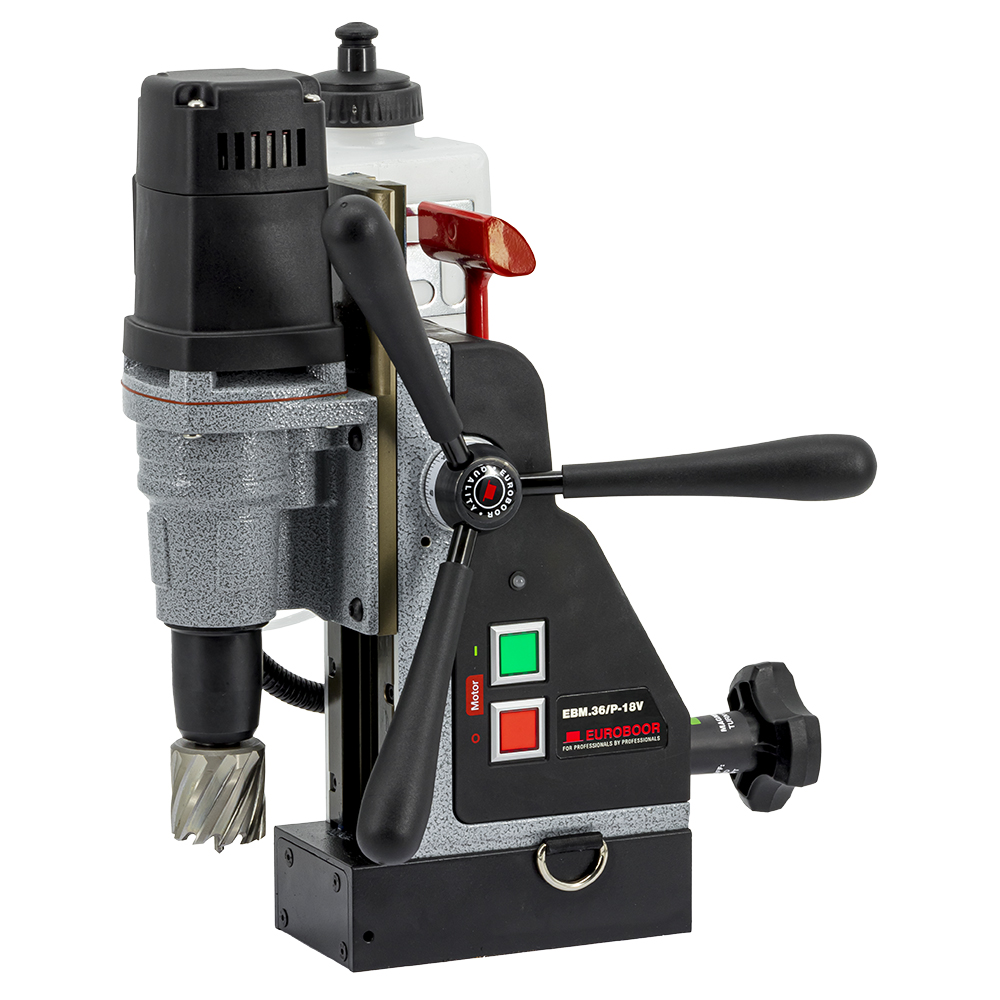 Euroboor EBM.36/P-18V Carotatrice magnetica a batteria 36 mm 18V senza batterie e caricabatterie