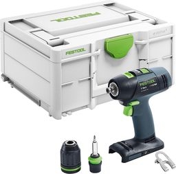 Festool 576448 Trapano avvitatore a batteria T18+3-Basic