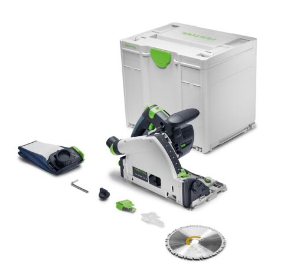 Festool 577988 Sega circolare a batteria TSC 55 KSEB-Basic senza batteria e caricabatterie in Systainer