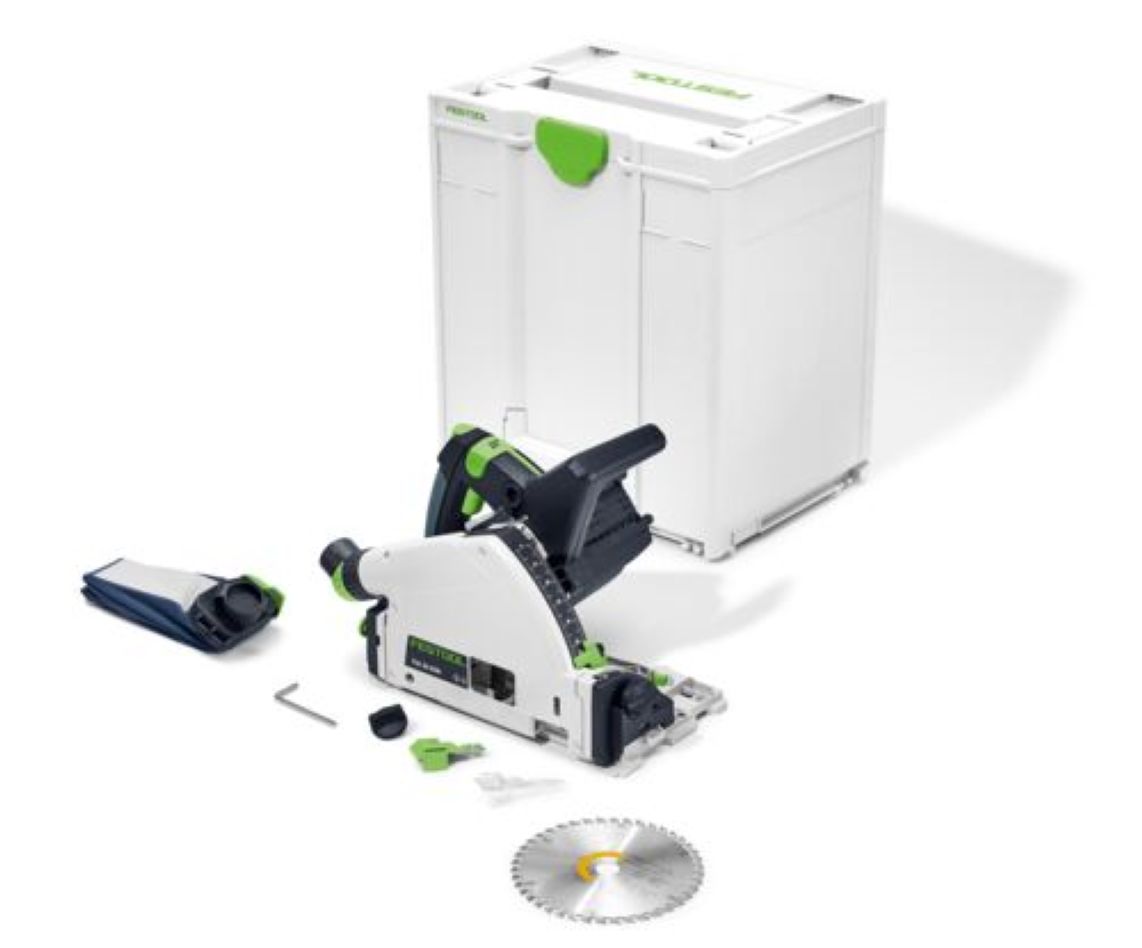 Festool 578738 Sega circolare a batteria TSC 55 KEB-Basic senza batteria e caricabatterie in Systainer