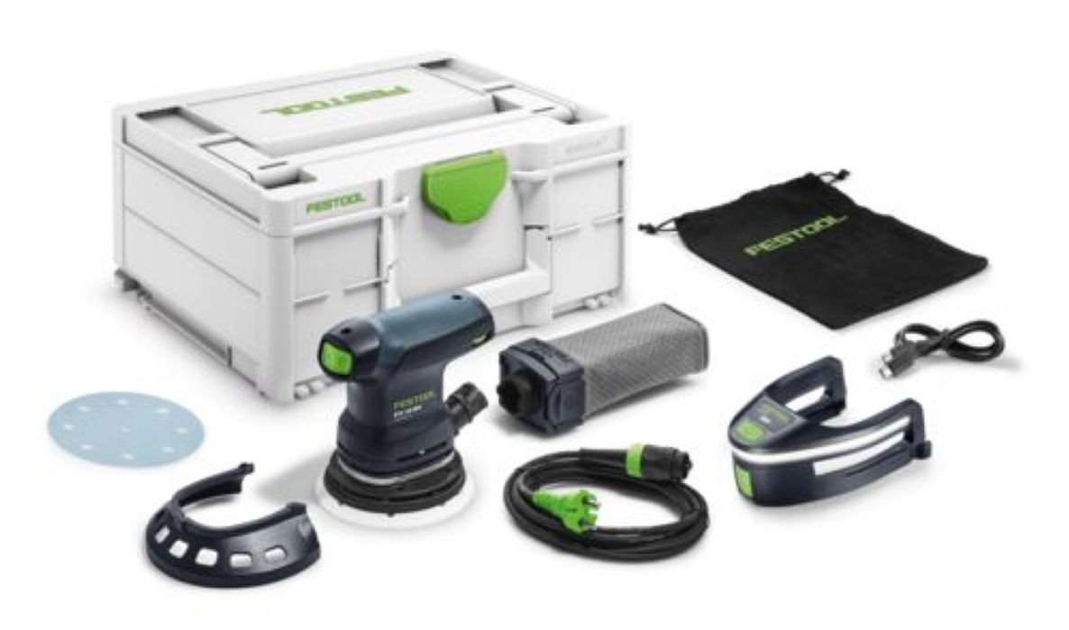 Festool 578843 Levigatrice eccentrica ETS 125 REQ-Plus senza batteria e caricabatterie in valigetta