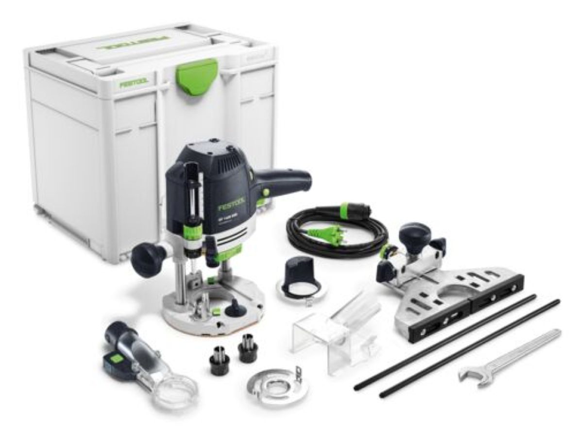 Festool 578940 Router OF 1400 EBQ-Plus senza batteria e caricabatterie in valigetta