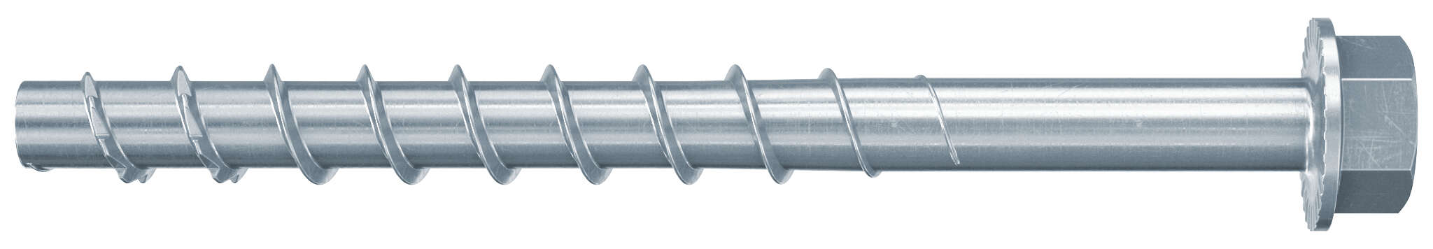 Fischer 579362 Vite per calcestruzzo FBS 5 x 60 25/15 US con testa esagonale e rondella pressata 100 pz.