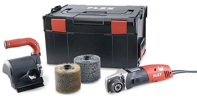 Flex-tools 471097+465135+465178 Set di satinatori TRINOFLEX