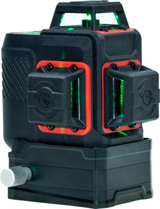 Futech 026.3DG-S Laser cross line 3D a batteria Brave Green con batteria e caricabatterie in valigetta + treppiede