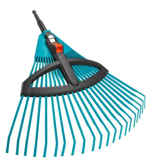 Gardena 03099-90 CS Rastrello per foglie regolabile