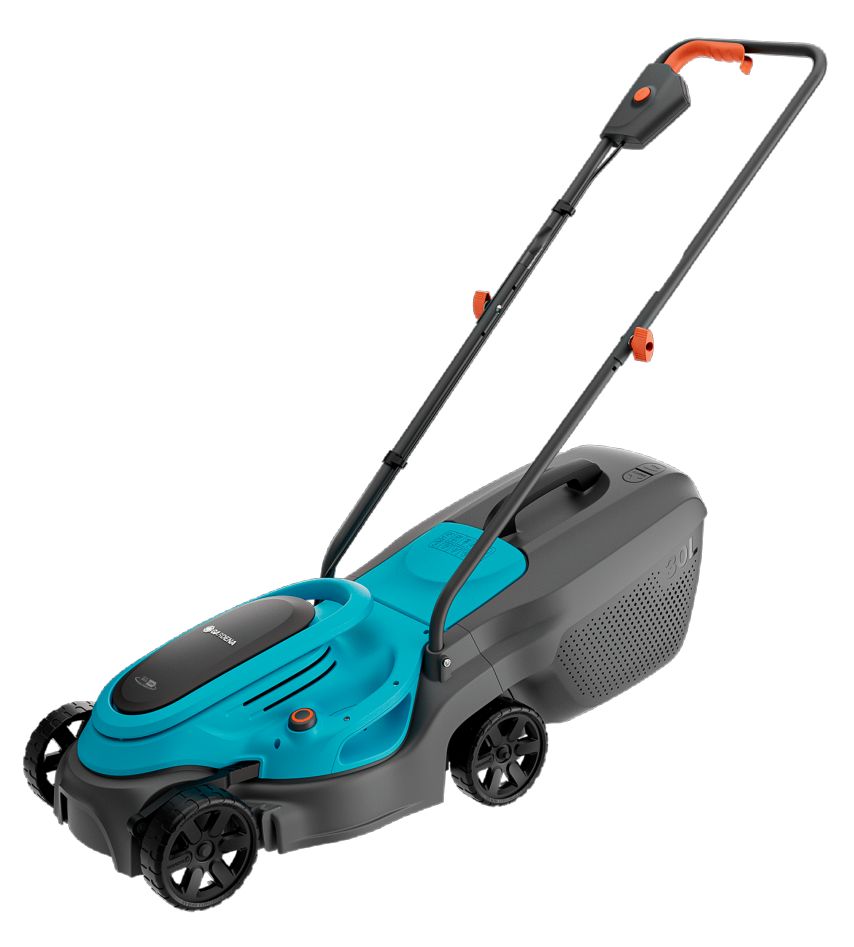 Gardena 14634-20 EasyMax 32/18V P4A Set 4.0 Accu Tosaerba 1x batteria 18V 4.0Ah e caricabatterie Larghezza di taglio 32 cm