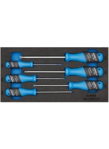 Gedore 2309157 1500 CT1-2163 Set di cacciaviti TX 3-C in modulo CT 6-Piece