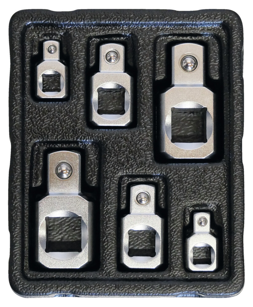 Gedore 3517330 Set di adattatori angolari a 90&deg; da 6 pezzi