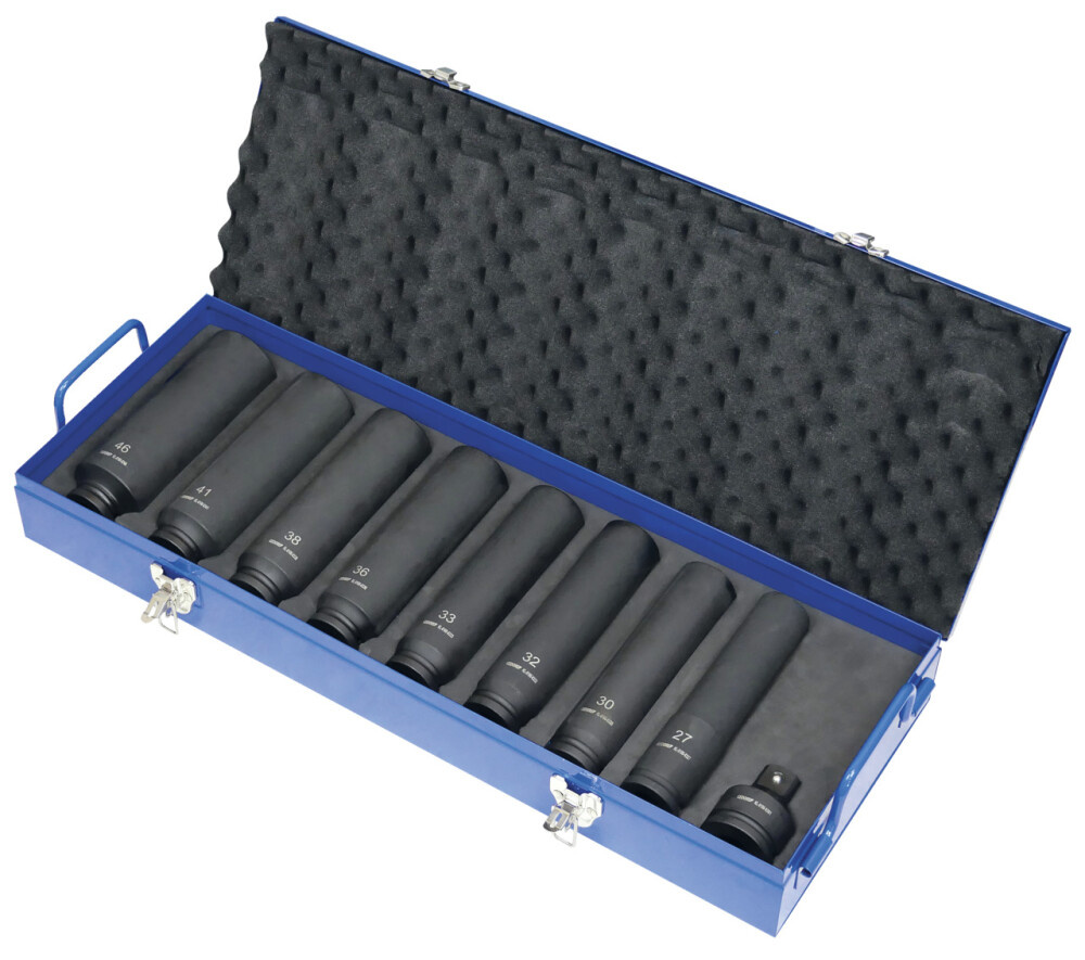 Gedore 3518450 Set di chiavi a impulsi 3/4" SW 27-46 mm 200 mm 9 pezzi