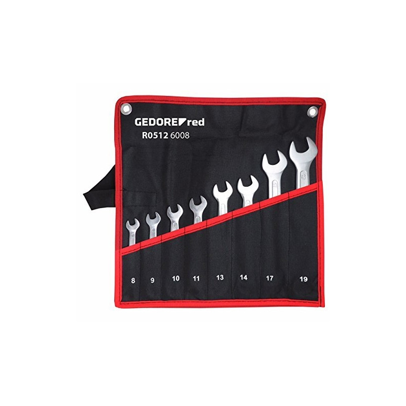 Gedore RED 3301081 R05126008 Set di chiavi in valigetta 8 pezzi Metric