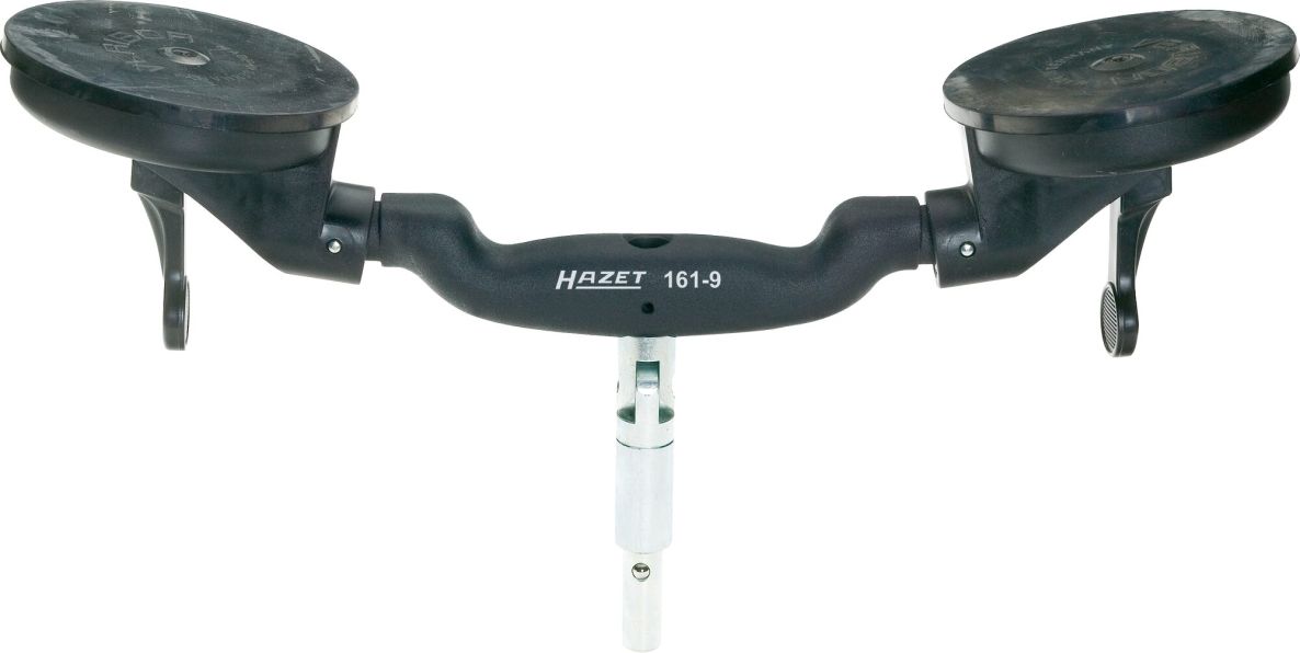 Hazet 161-9 Sollevatore a doppio pistone con cerniera e pistoni orientabili &oslash; 120 mm