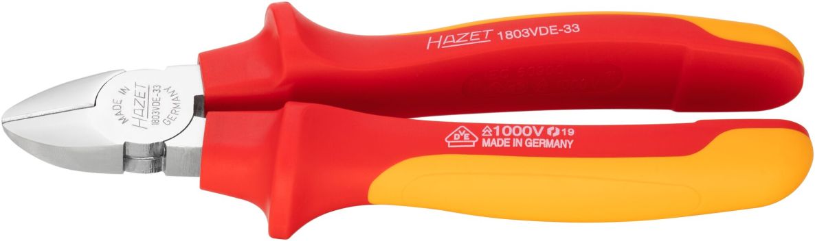 Hazet 1803VDE-33 Taglierina laterale isolata, lunghezza 180 mm