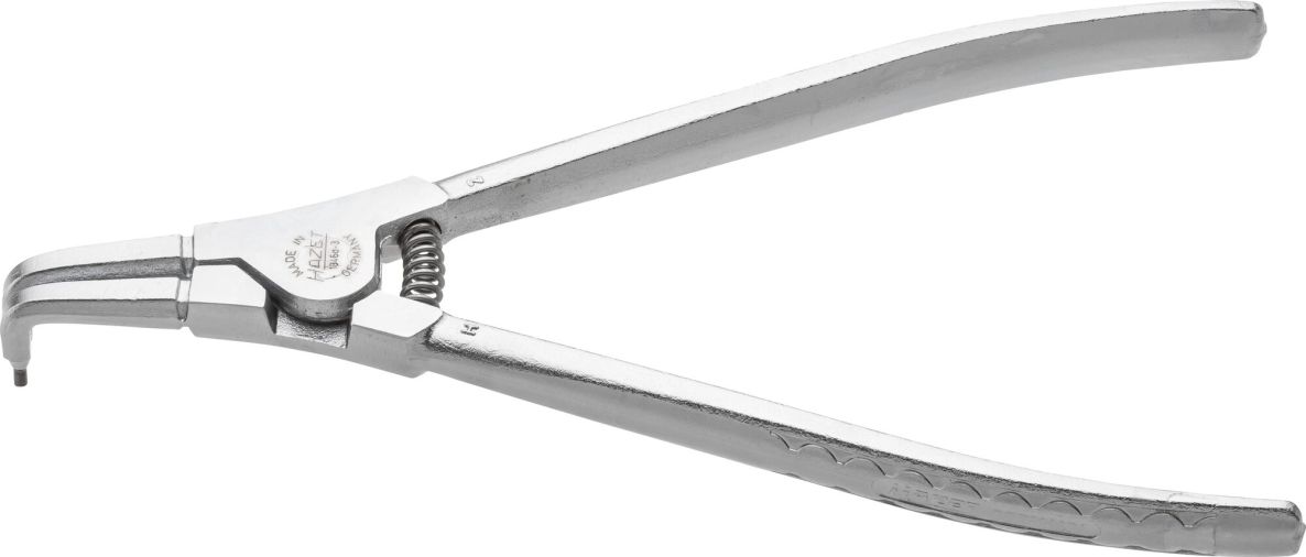 Hazet 1846D-3 Pinza per anelli di sicurezza, lunghezza 225 mm, anelli di sicurezza esterni 40-100 mm, ricurva