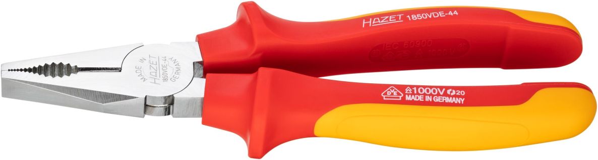 Hazet 1850VDE-44 Pinza combinata isolata, lunghezza 200 mm