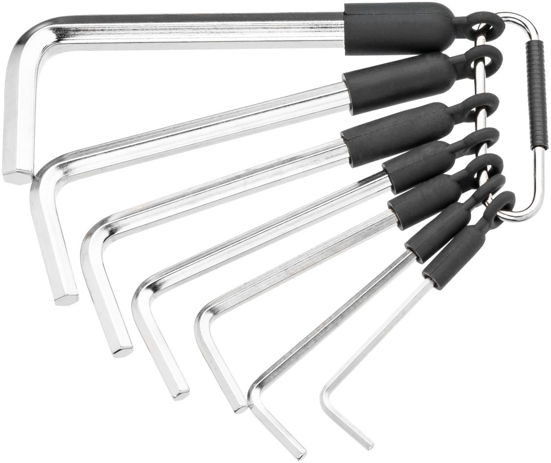 Hazet 2100A/7R Set di cacciaviti ad angolo con profilo esagonale interno, 7 pezzi 