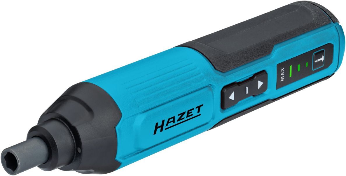 Hazet 9230B-2 Avvitatore a batteria con esagono cavo da 1/4", 5 Nm, 1 batteria interna da 4 V e caricabatterie USB-C