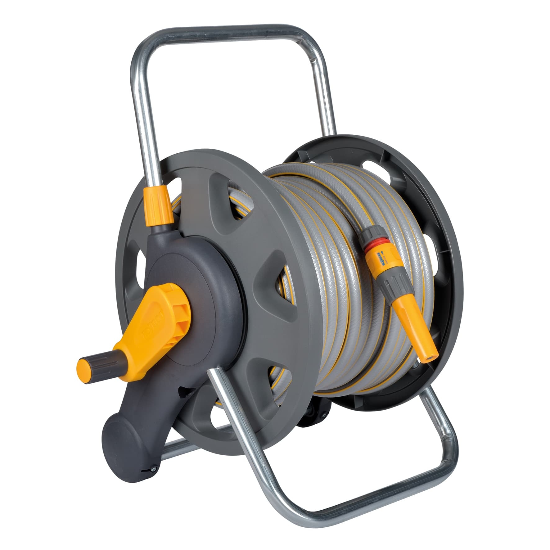 Hozelock 2477R0000 Avvolgitubo + tubo flessibile da 50 m