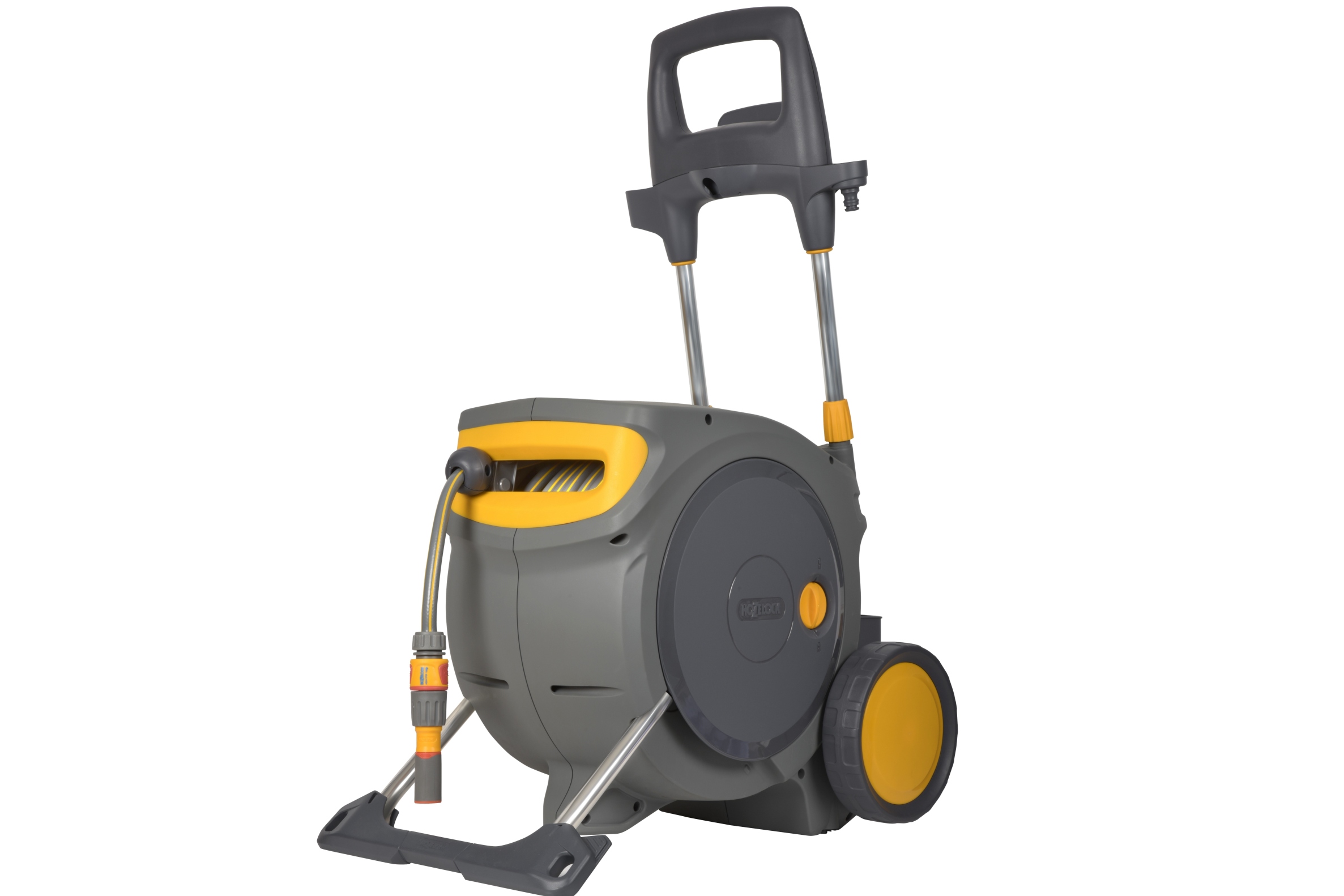 Hozelock 100-100-488 Auto Reel Carrello portagomma mobile con 35 m di tubo flessibile