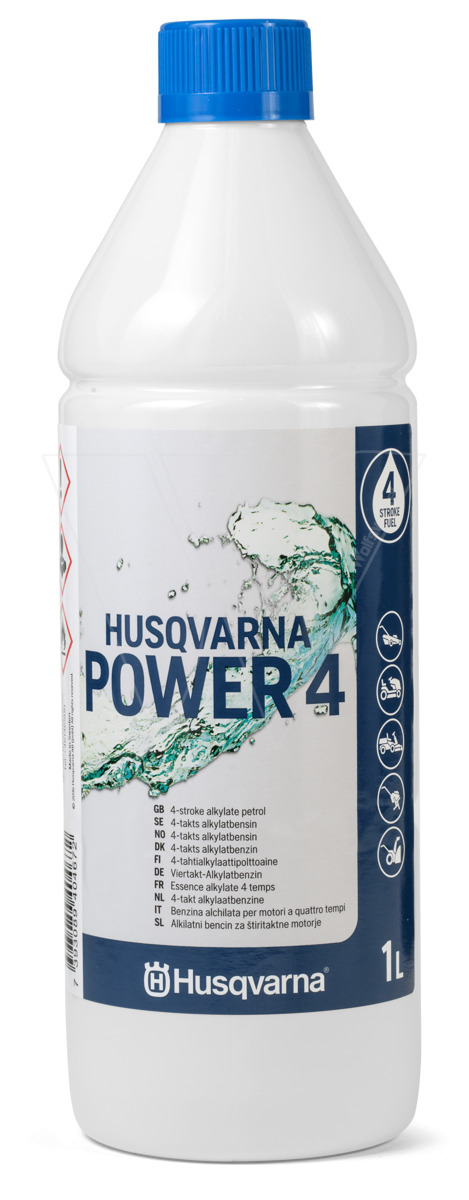 Husqvarna 589227901 FUEL&trade; Power 4T 4 tempi Carburante alchilato benzina 1 bottiglia da 1 l
