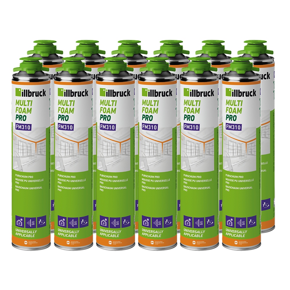 illbruck FM310328985 FM310 Pur schiuma 12 x 750ml