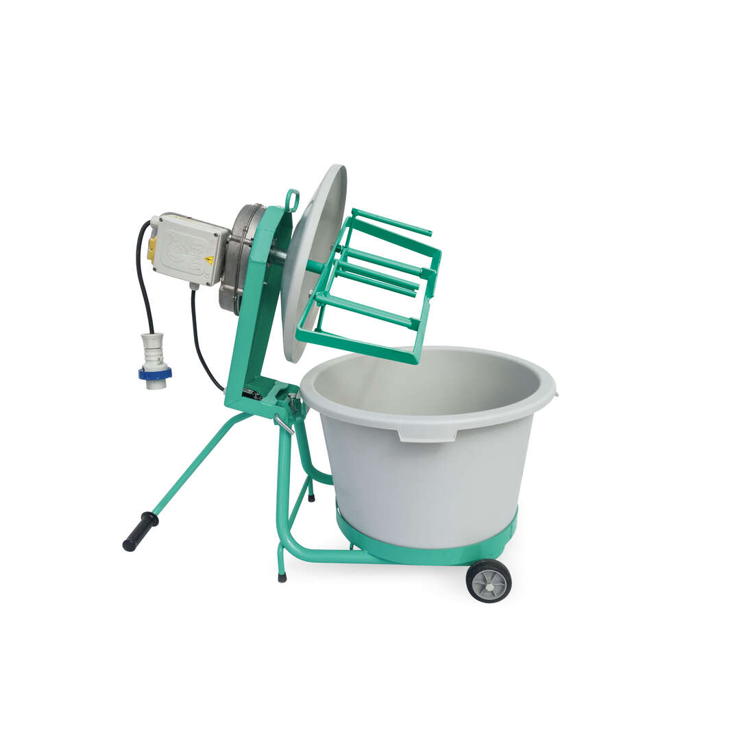 Imer 1193977 MIX-ALL 60 L Miscelatore forzato 230V incl. 2 vasche di miscelazione