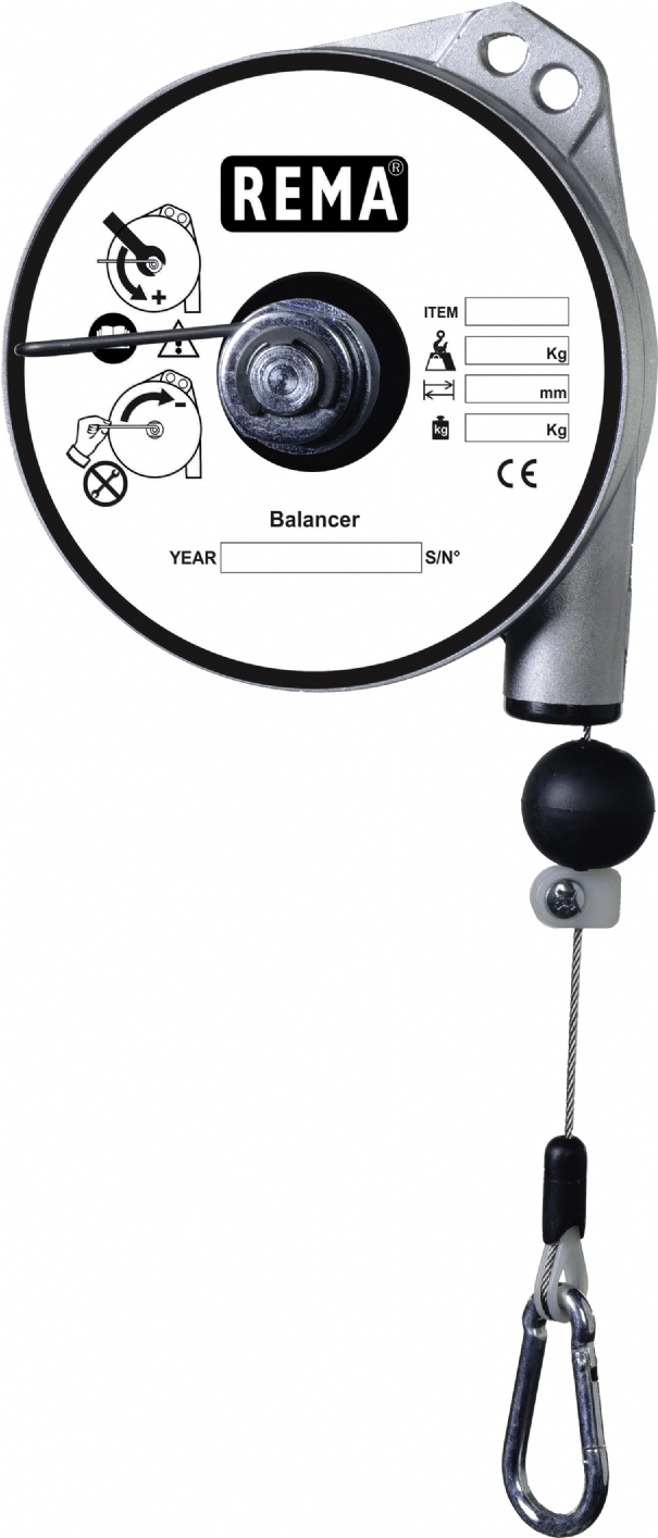 Rema 0629350 9350 Equilibratore a molla per impieghi medi 10-14 kg 629350