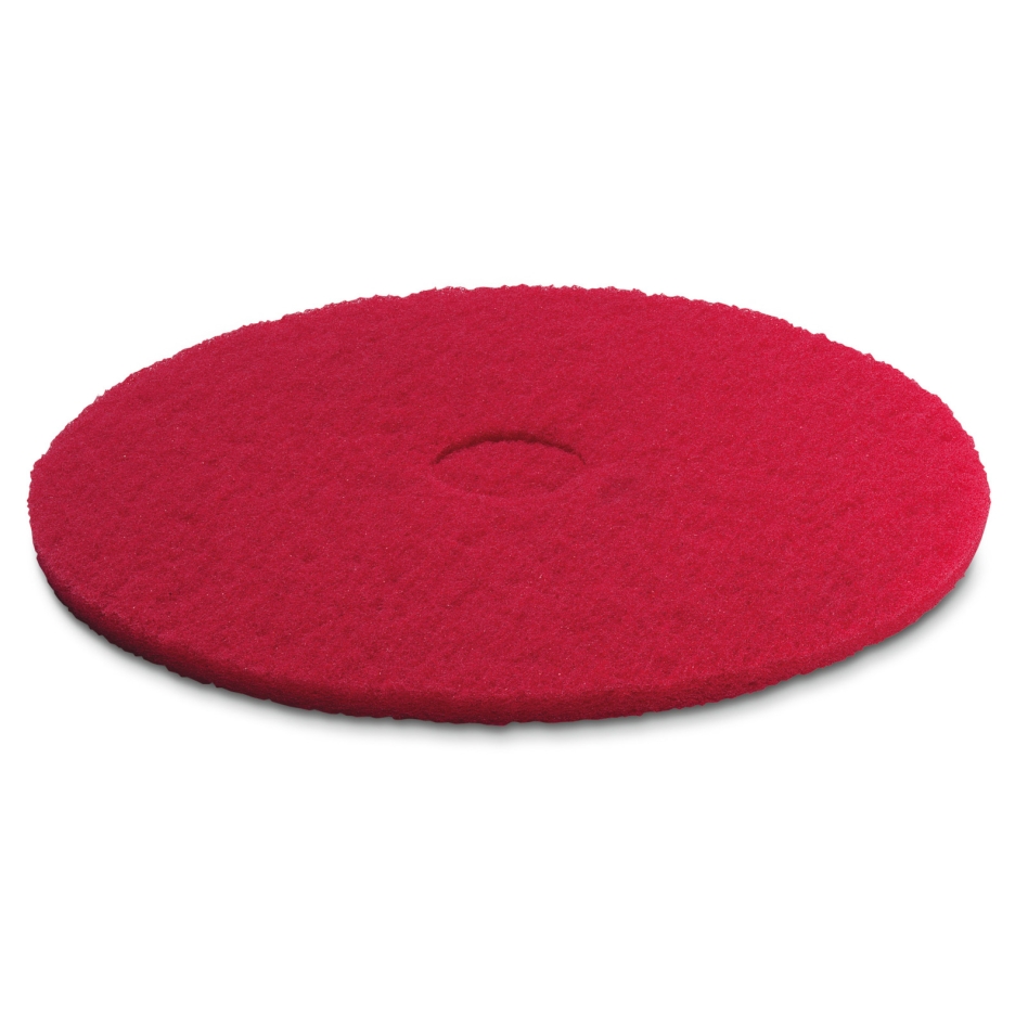 Kärcher Professional 6.369-470.0 Tampone, medio morbido, rosso, 432 mm 5 pezzi