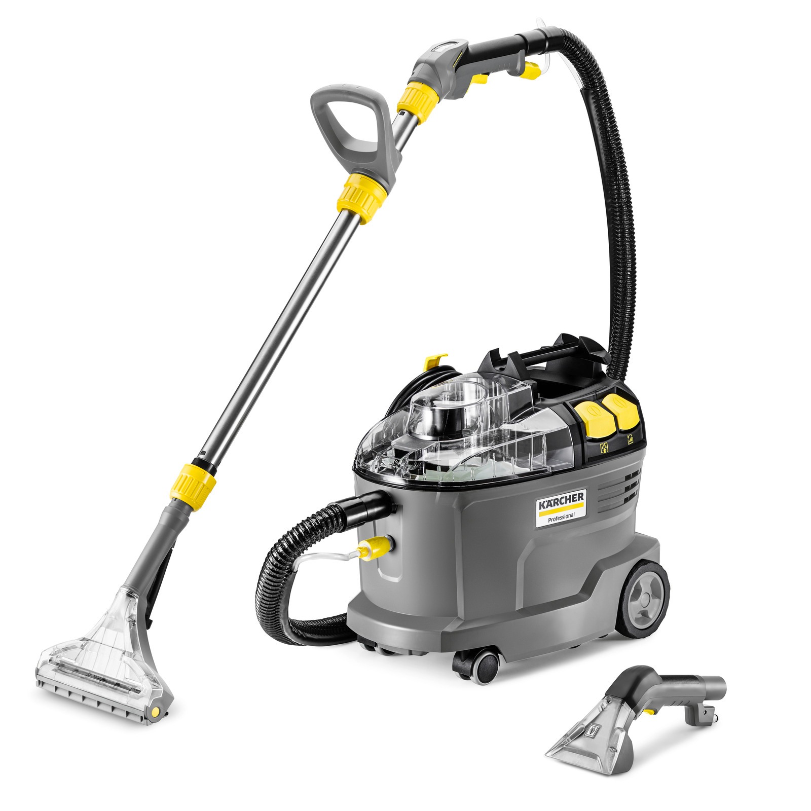 Kärcher Professional 1.100-241.0 Puzzi 8/1 Adv EU Aspiratore a spruzzo 230V 71l/s 1bar 27kPa mobili e tappeti incl. accessori