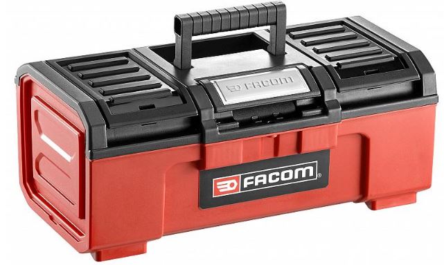 Facom BP.C16NPB Valigia portautensili in plastica da 16" con chiusura automatica