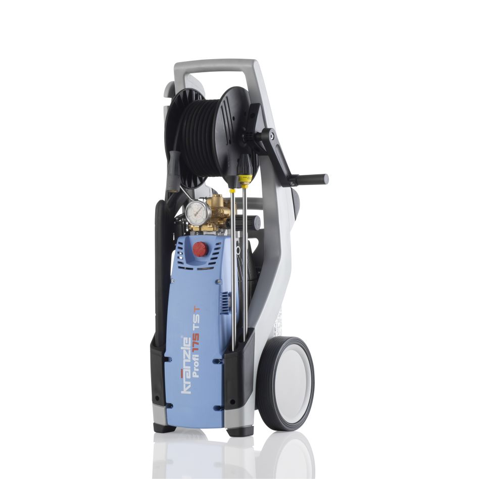 Kränzle 60610.0 Profi 175 TST Idropulitrice ad acqua fredda + Dirt Washer 400 Volt 150 Bar