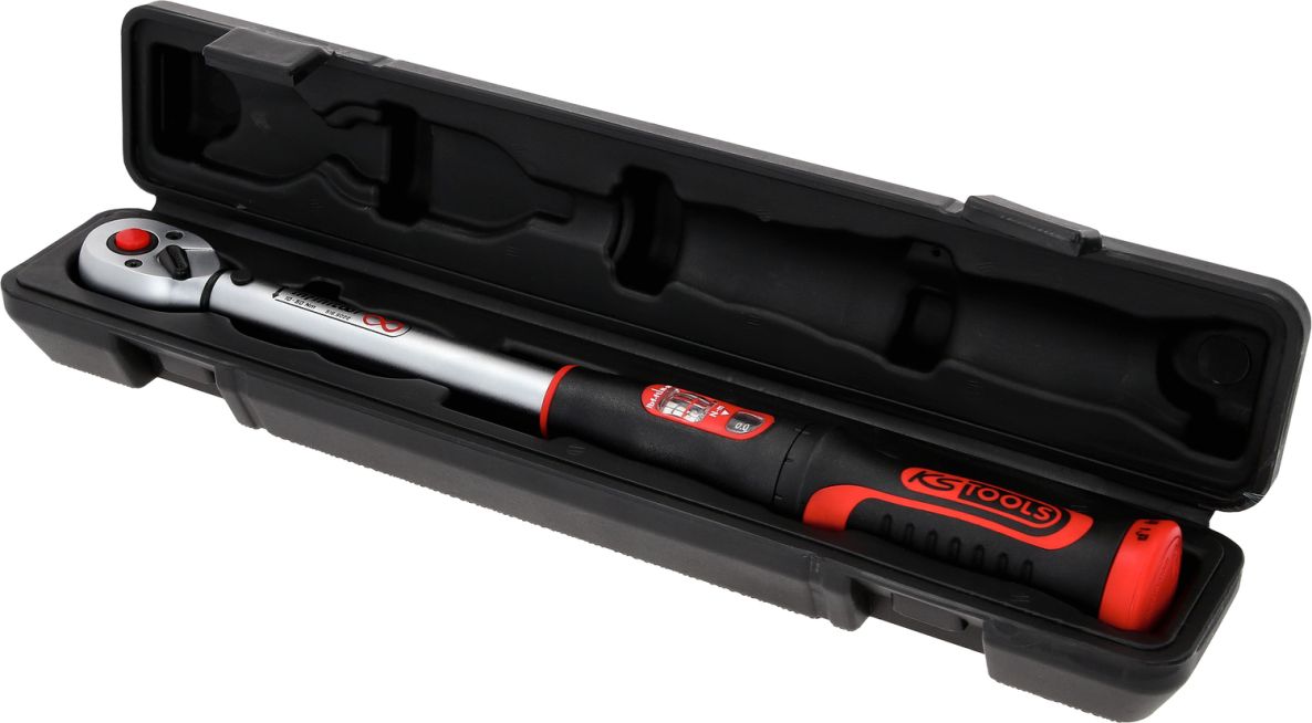KS Tools 516.9022 3/8" INFINITOOL Chiave dinamometrica con testa a cricchetto commutabile 10-50 Nm