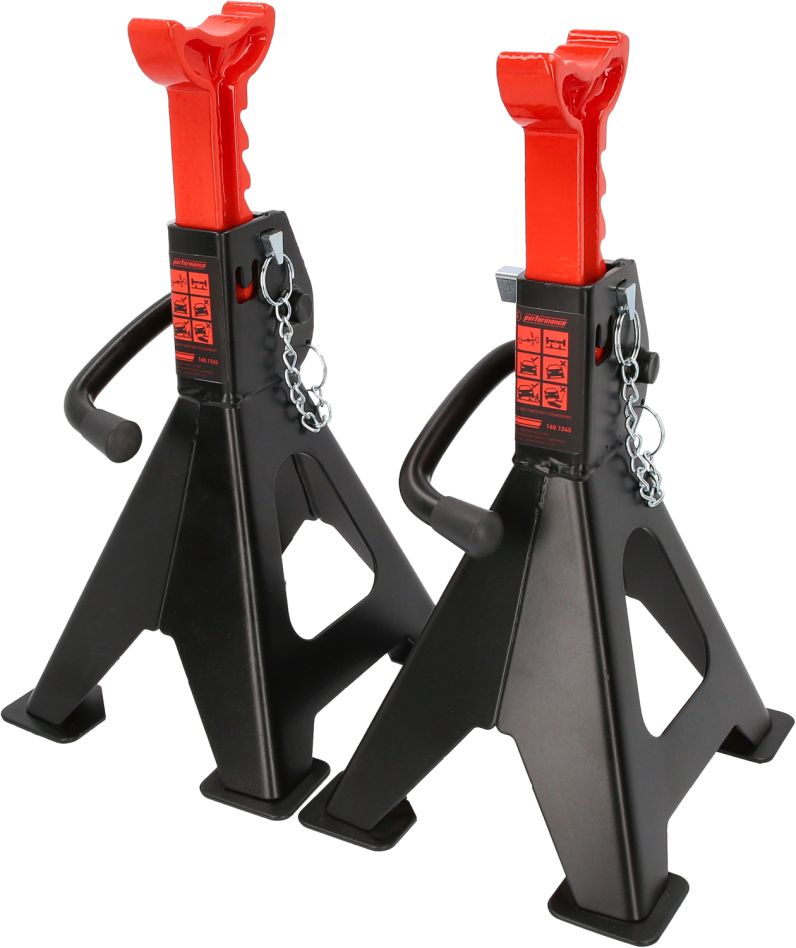 KS Tools 160.1245 performance Cavalletto per assali con regolazione rapida, 2000 kg, in coppia