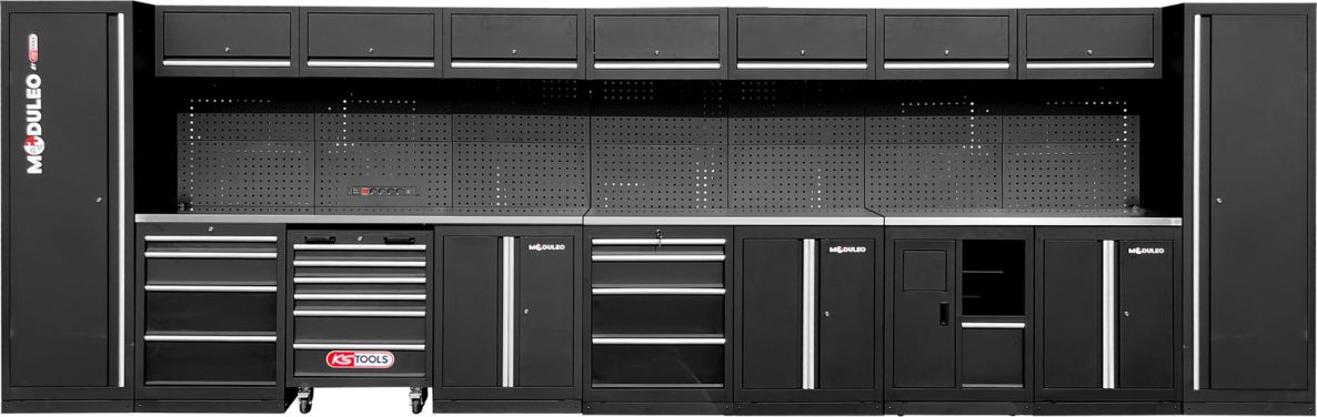 KS Tools 866.6265 Sistema di armadi per officina diritti 5960 x 500 mm Versione 1