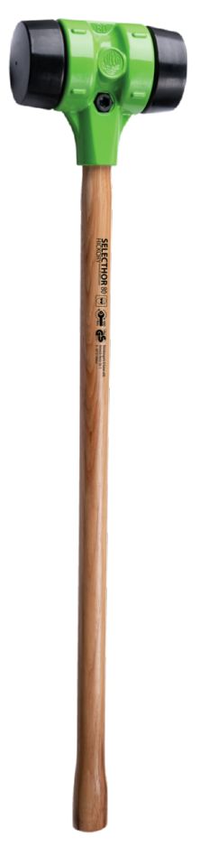 KUKKO 3-080112-GU-GU-1 SELECTHOR GU Martello a percussione morbida lungo &Oslash; 80 mm lunghezza 900 mm