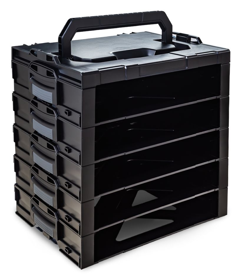 L-Boxx 6100000339 i-BOXX Rack Blocco da 5 pezzi BSS