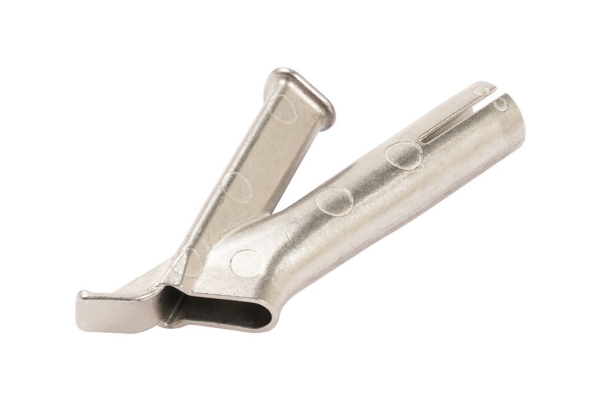 Leister 106.993 Ugello per saldatura rapida 7 mm profilo B, ugello per tubo a spinta ø 5 mm TriacST/TriacAT
