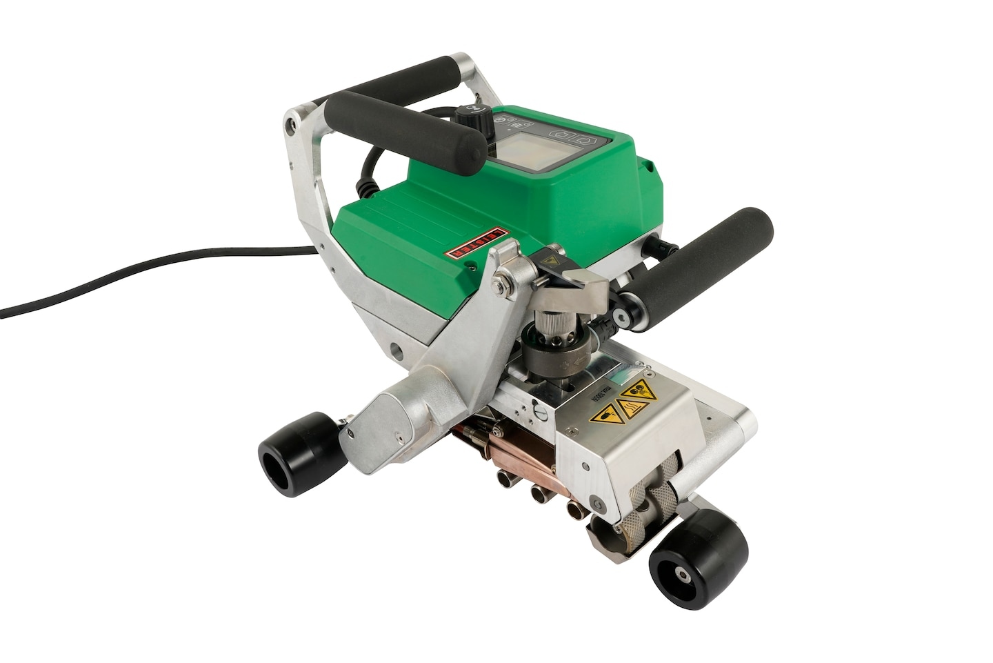 Leister 168.648 COMET 700 Saldatrice a parrucca 230V/2300W, canale di prova in rame 60x50mm, spina UE