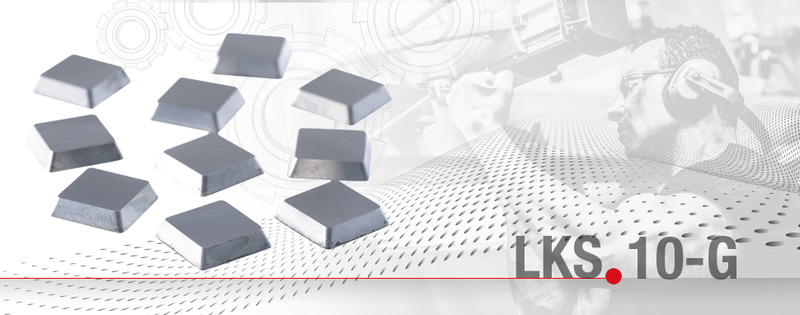 Euroboor 31211000005004 LKS.10-G Piastra di taglio LKS per fresa a smussare LKF.200 cad.