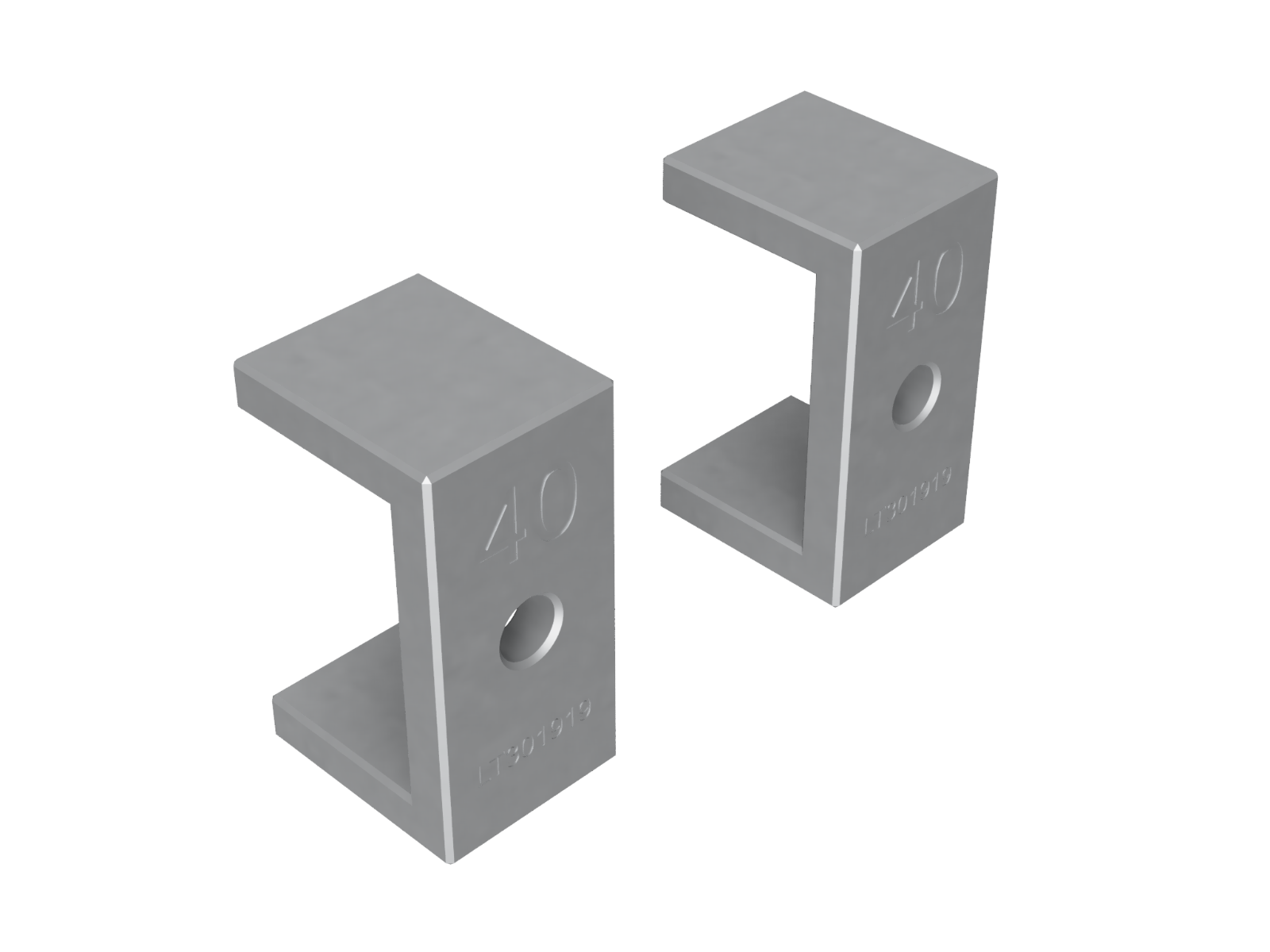 Lignatool LTA1130 Clip distanziali per moduli pin larghezza pin 40 mm (2 pezzi)