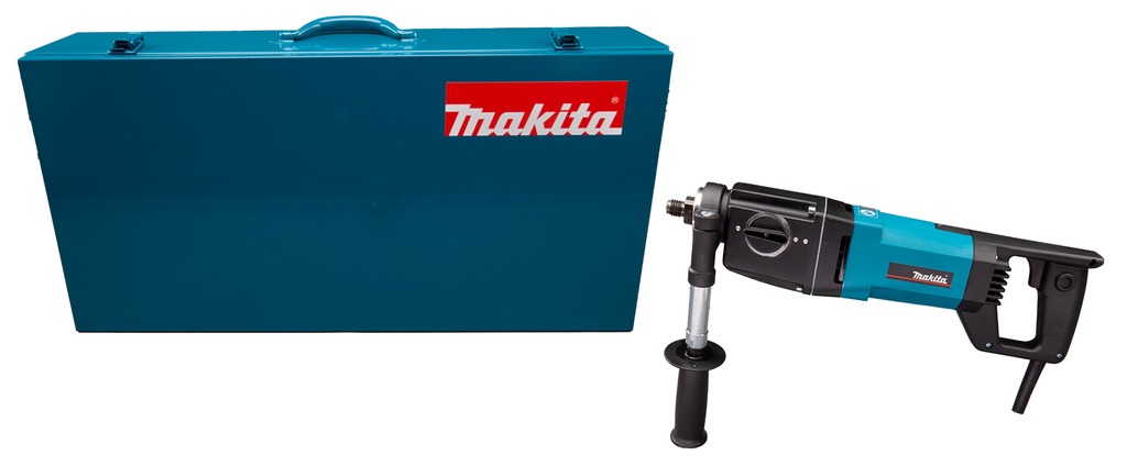 Makita DBM130 Trapano diamantato a secco 230 V, M18 x 2,5 mm, 1700 W, in valigetta