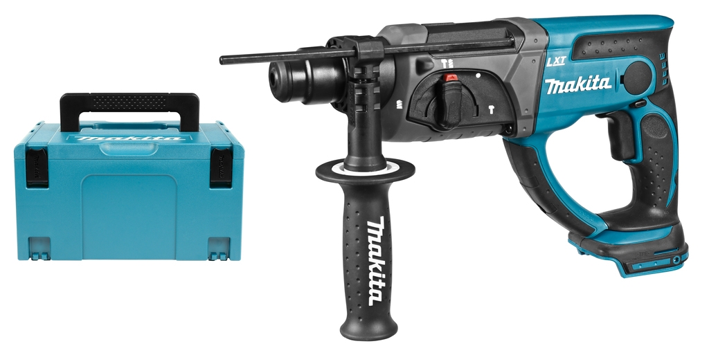 Makita DHR202ZJ Martello combinato 18 volt senza batterie e caricabatterie