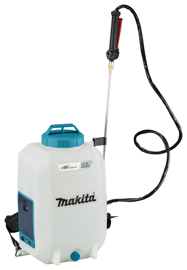 Makita DUS158Z Spruzzatore a pressione a zaino Accu 15 litri 18 volt senza batterie e caricabatterie