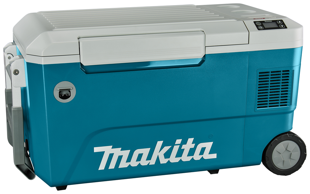 Makita CW002GZ01 18V/40V230V Box congelatore/refrigeratore con funzione di riscaldamento 50L senza batterie e caricabatterie