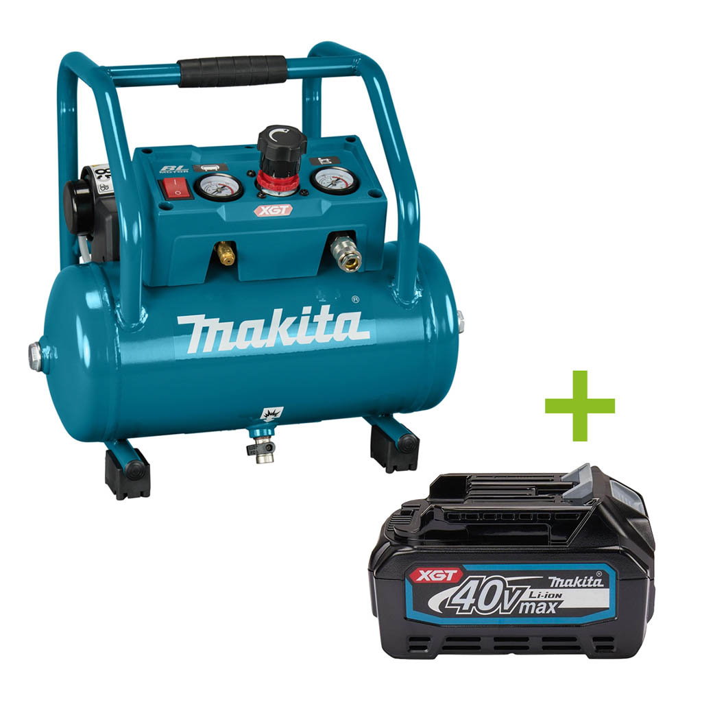 Makita AC001GZ Compressore a batteria 40V Max, batterie e caricabatterie esclusi