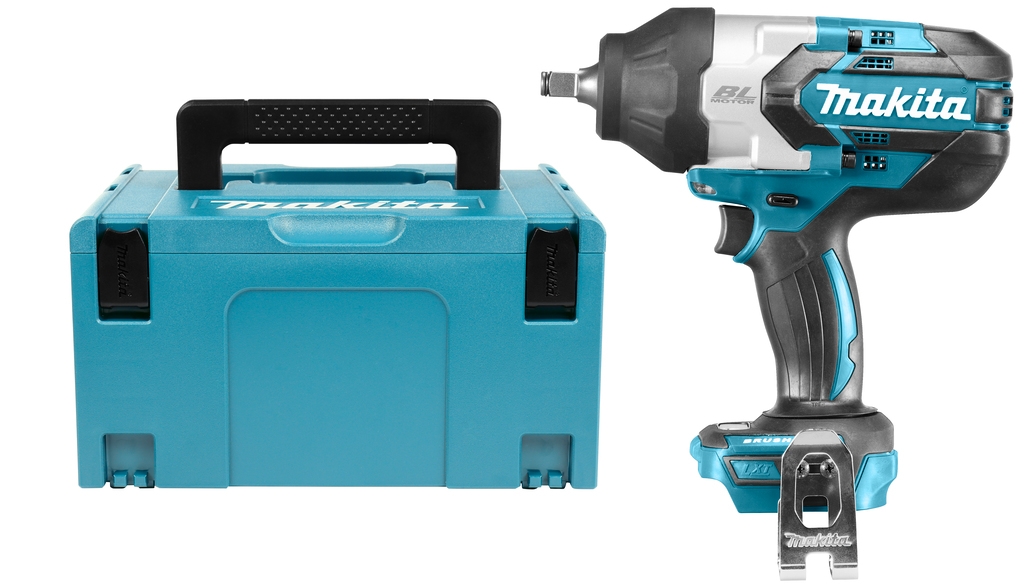 Makita DTW1002ZJ Chiave a impulsi 1/2" 1000Nm 18 Volt senza batterie e caricabatterie