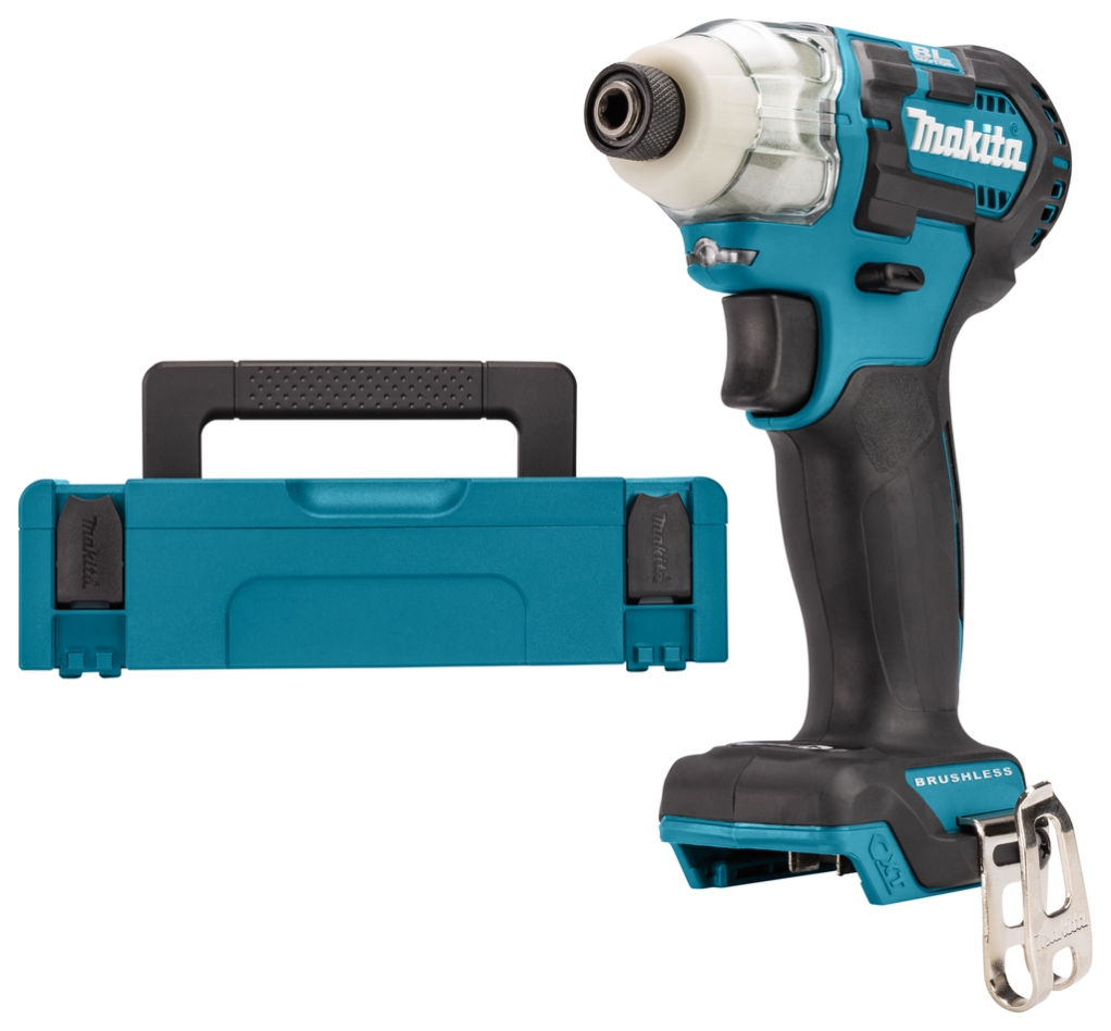 Makita TD111DZJ Avvitatore a percussione 10,8V brushless al carbonio senza batterie e caricabatterie in Mbox