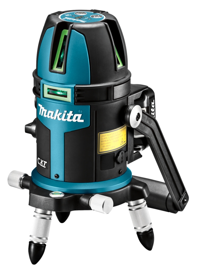 Makita SK209GDZ Laser autolivellante a linee incrociate verde 10,8V senza batterie e caricabatterie