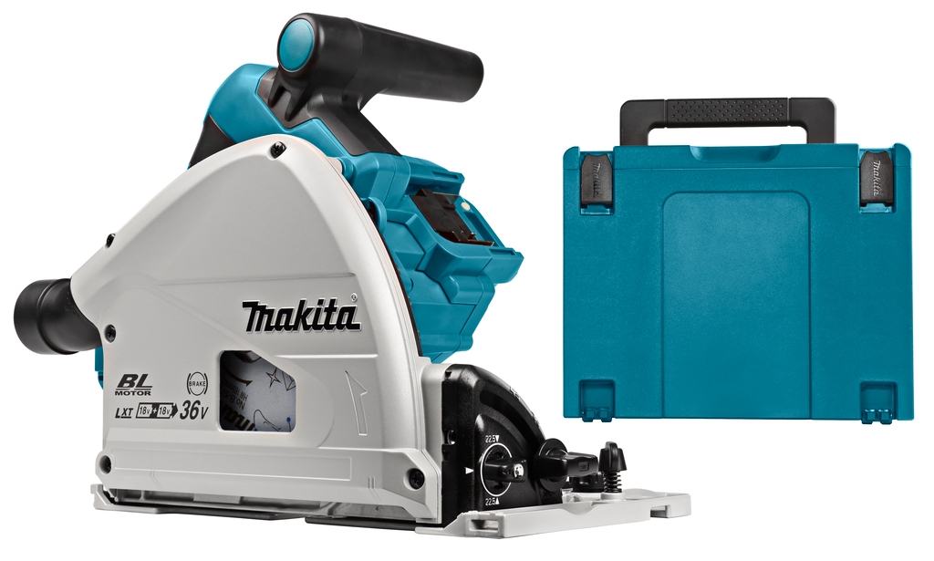 Makita DSP600ZJ Sega circolare a batteria  2 x 18V senza batterie e caricabatterie