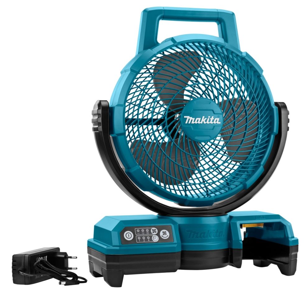 Makita DCF203Z Ventilatore 14,4-18 Volt con funzione di oscillazione senza batterie e caricabatterie